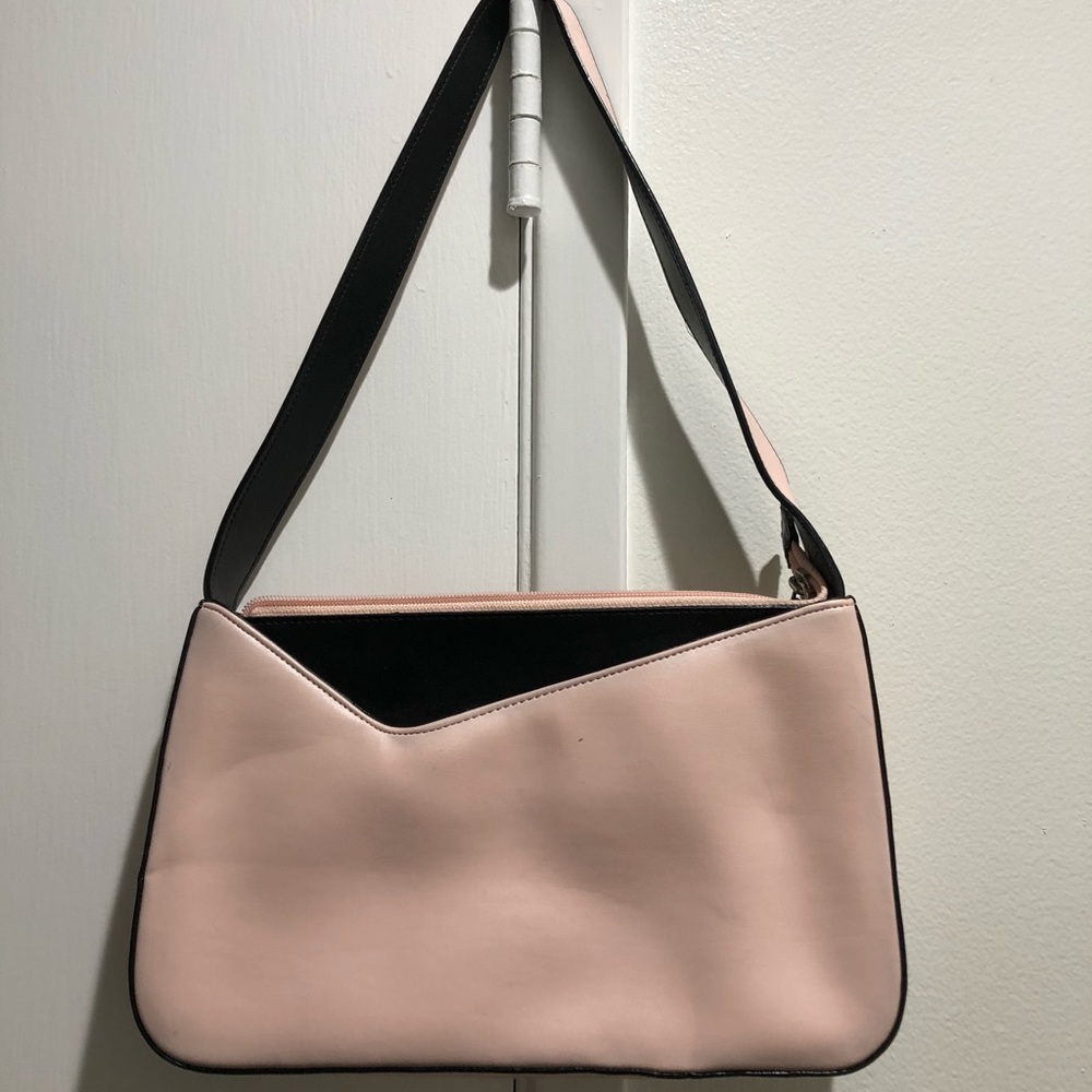 Light Pink and Black Shoulder Purse 👜